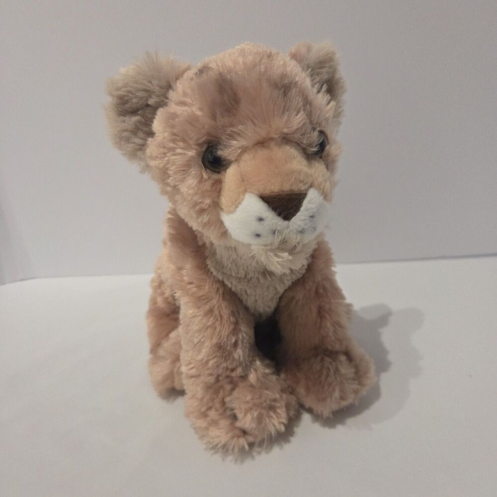 Wild Republic Lion Cub Stuffed Animal Plush 13" Beans Beanie